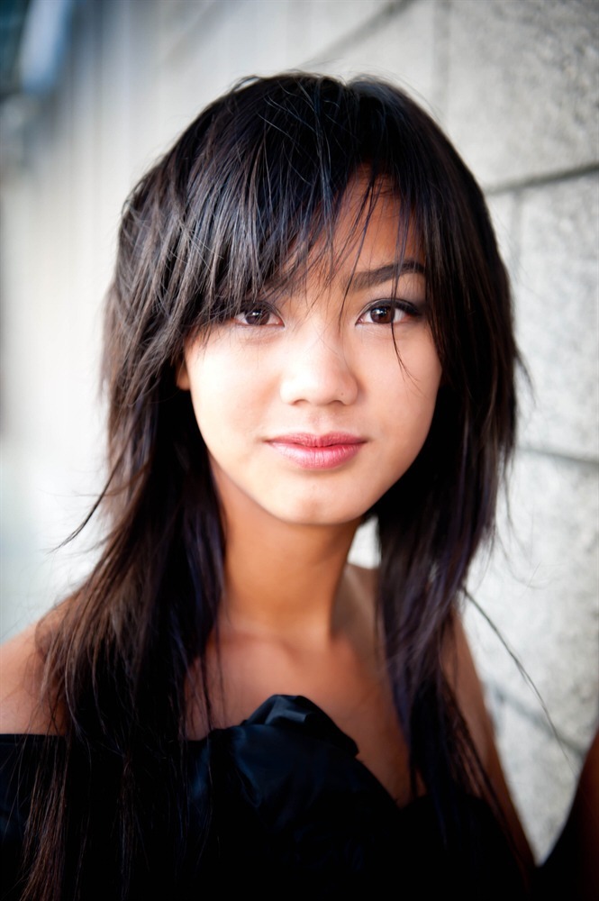 Asian Female Model Headshot