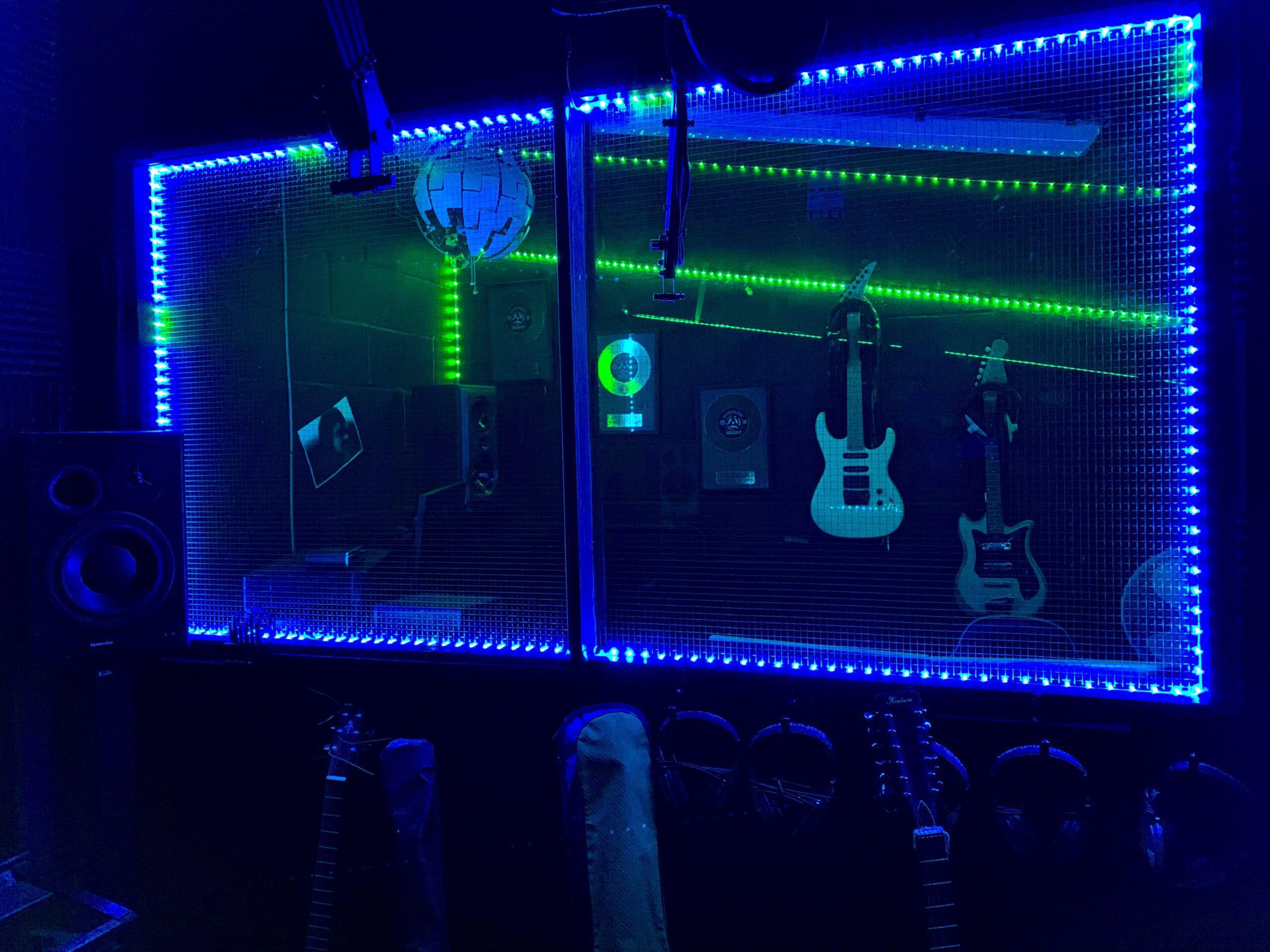 Audio Mixing Booth Window